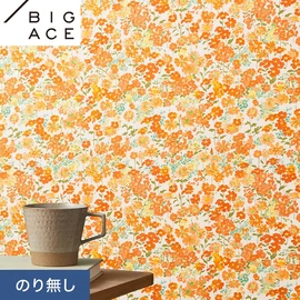 シンコールの住宅向け壁紙シリーズ「BIGACE」。施工方法が選べるのり無しタイプ