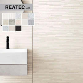 サンゲツの粘着剤付化粧フィルムシリーズ、「REATEC(リアテック)」