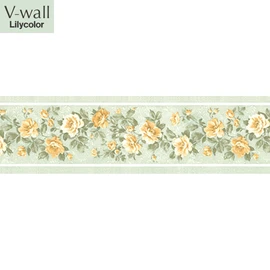使いやすいベーシックな商品や多彩なデザインの壁紙をラインナップするリリカラ「V-wall」シリーズのトリムボーダー壁紙