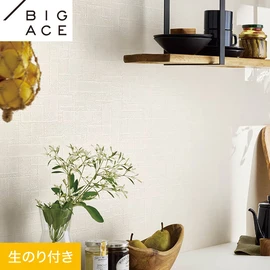 シンコールの住宅向け壁紙シリーズ「BIGACE」のDIYにおすすめののり付き壁紙