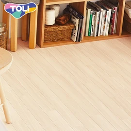 P：Premier　ペットとの暮らしに配慮した機能やノーワックスでお掃除かんたんなど様々な機能を有したプレミア感のある東リのクッションフロア