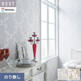 商業施設・ホテル・コントラクト・各種施設から住宅まで幅広く使えるシンコール「BEST」シリーズ。施工方法が選べるのり無しタイプ
