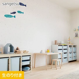 パールの星柄がさりげなく個性を演出してくれる壁紙。子ども部屋のアクセントや天井にもおすすめです