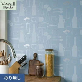 戸建、マンション、新築、リフォームなど住まいの様々なニーズに対応するリリカラのビニル壁紙「V-wall」。施工方法が選べるのり無しタイプ