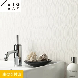 シンコールの住宅向け壁紙シリーズ「BIGACE」のDIYにおすすめののり付き壁紙