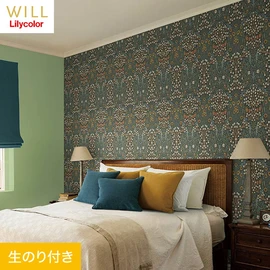ホテル、商業施設、医療・福祉施設、オフィスや店舗など全てのコントラクト物件に向けたリリカラの不燃ビニル壁紙シリーズ「WILL」ののり付き壁紙