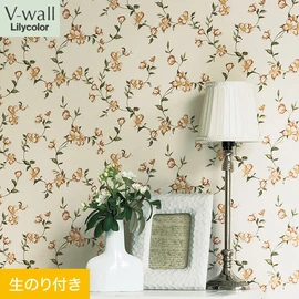 戸建、マンション、新築、リフォームなど住まいの様々なニーズに対応するリリカラのビニル壁紙「V-wall」。DIYにおすすめののり付きタイプ