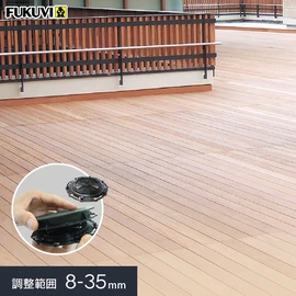 フクビマルチポストS型の高さが足りない時に1個で5mmかさ上げできるS型専用オプション部材。最大３個まで重ねて使用可能です