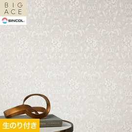 シンコールの住宅向け壁紙シリーズ「BIGACE」のDIYにおすすめののり付き壁紙