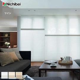 1年中ずっと快適な室温を保ちます。断面構造がD型セルになっているため、重さによる形状の変化が少なく美しいプリーツラインを保ちます