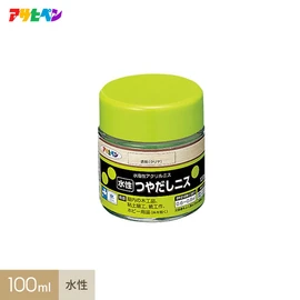 絵の具の上に塗っても色がにじまない