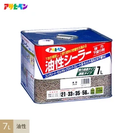 下地を補強し、上塗り塗料の密着性を高める
