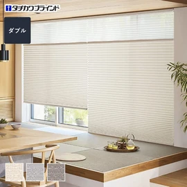安心の国内メーカー・タチカワブラインド製プリーツスクリーン「ペルレ」シリーズ。はっ水加工で汚れが付きにくく、抗菌・防カビ効果もある「ラテーヌ」