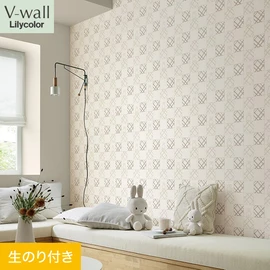戸建、マンション、新築、リフォームなど住まいの様々なニーズに対応するリリカラのビニル壁紙「V-wall」。DIYにおすすめののり付きタイプ