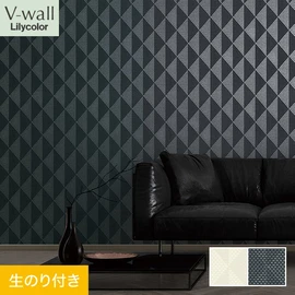 戸建、マンション、新築、リフォームなど住まいの様々なニーズに対応するリリカラのビニル壁紙「V-wall」。DIYにおすすめののり付きタイプ