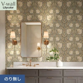 戸建、マンション、新築、リフォームなど住まいの様々なニーズに対応するリリカラのビニル壁紙「V-wall」。施工方法が選べるのり無しタイプ