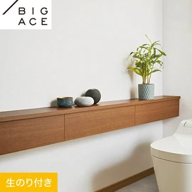 シンコールの住宅向け壁紙シリーズ「BIGACE」のDIYにおすすめののり付き壁紙