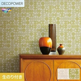 色柄や機能性壁紙が充実した、東リ「DECOPOWER」シリーズ DIYにおすすめなのり付きタイプ