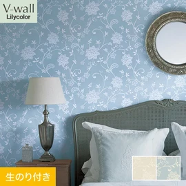 戸建、マンション、新築、リフォームなど住まいの様々なニーズに対応するリリカラのビニル壁紙「V-wall」。DIYにおすすめののり付きタイプ