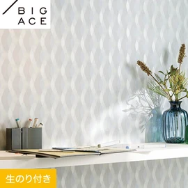 シンコールの住宅向け壁紙シリーズ「BIGACE」のDIYにおすすめののり付き壁紙
