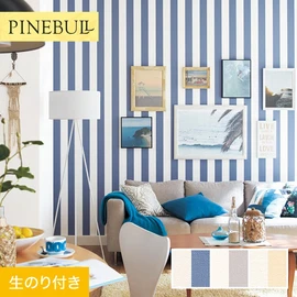 住宅・店舗・各種施設向けと幅広く使えるトキワの「パインブル」シリーズ。DIYにおすすめののり付きタイプ