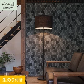 戸建、マンション、新築、リフォームなど住まいの様々なニーズに対応するリリカラのビニル壁紙「V-wall」。DIYにおすすめののり付きタイプ