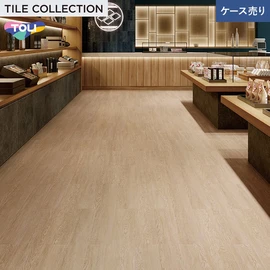 豊富な色柄と多様なサイズ。リアルな木目柄プリントタイル。エコマーク認定商品