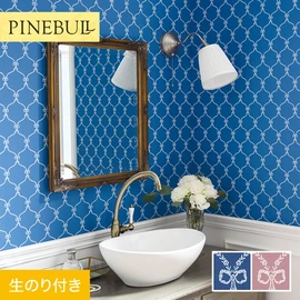 住宅・店舗・各種施設向けと幅広く使えるトキワの「パインブル」シリーズ。DIYにおすすめののり付きタイプ