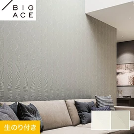 シンコールの住宅向け壁紙シリーズ「BIGACE」のDIYにおすすめののり付き壁紙