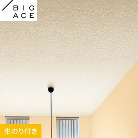 シンコールの住宅向け壁紙シリーズ「BIGACE」のDIYにおすすめののり付き壁紙