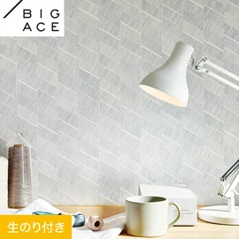 シンコールの住宅向け壁紙シリーズ「BIGACE」のDIYにおすすめののり付き壁紙