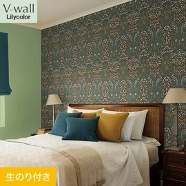 戸建、マンション、新築、リフォームなど住まいの様々なニーズに対応するリリカラのビニル壁紙「V-wall」。DIYにおすすめののり付きタイプ