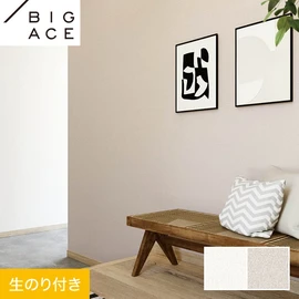 シンコールの住宅向け壁紙シリーズ「BIGACE」のDIYにおすすめののり付き壁紙