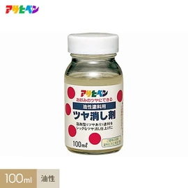 溶剤型ツヤあり塗料をシックなツヤ消し仕上げに