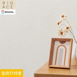 シンコールの住宅向け壁紙シリーズ「BIGACE」のDIYにおすすめののり付き壁紙