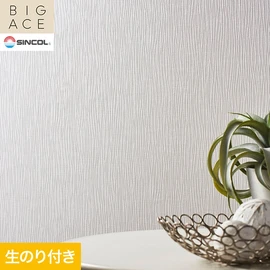 シンコールの住宅向け壁紙シリーズ「BIGACE」のDIYにおすすめののり付き壁紙