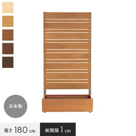 お庭やバルコニーの演出に！目隠しフェンスに最適な目隠しタイプ。樹脂製で耐久性抜群！