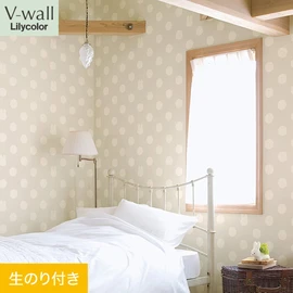 戸建、マンション、新築、リフォームなど住まいの様々なニーズに対応するリリカラのビニル壁紙「V-wall」。DIYにおすすめののり付きタイプ