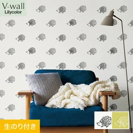 戸建、マンション、新築、リフォームなど住まいの様々なニーズに対応するリリカラのビニル壁紙「V-wall」。DIYにおすすめののり付きタイプ