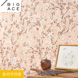 シンコールの住宅向け壁紙シリーズ「BIGACE」のDIYにおすすめののり付き壁紙
