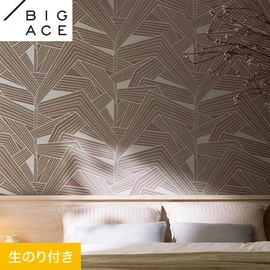 シンコールの住宅向け壁紙シリーズ「BIGACE」のDIYにおすすめののり付き壁紙