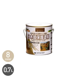 水性の木部保護塗料で、初心者でも簡単に塗装できます。防虫・防腐・防かび効果があり、木目を生かした半透明仕上げが可能。UVカット効果で色あせを防ぎます