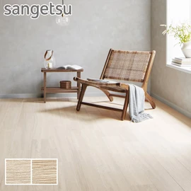 上品で穏やかなホワイト系オーク柄です