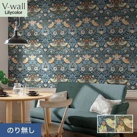 戸建、マンション、新築、リフォームなど住まいの様々なニーズに対応するリリカラのビニル壁紙「V-wall」。施工方法が選べるのり無しタイプ