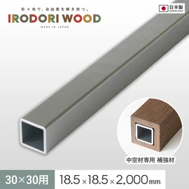 中空材に挿入して補強することで、ビスの効きが向上します
