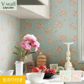 戸建、マンション、新築、リフォームなど住まいの様々なニーズに対応するリリカラのビニル壁紙「V-wall」。DIYにおすすめののり付きタイプ
