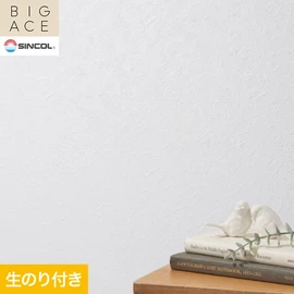 シンコールの住宅向け壁紙シリーズ「BIGACE」のDIYにおすすめののり付き壁紙