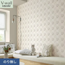戸建、マンション、新築、リフォームなど住まいの様々なニーズに対応するリリカラのビニル壁紙「V-wall」。施工方法が選べるのり無しタイプ