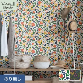 戸建、マンション、新築、リフォームなど住まいの様々なニーズに対応するリリカラのビニル壁紙「V-wall」。施工方法が選べるのり無しタイプ