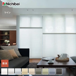 1年中ずっと快適な室温を保ちます。断面構造がD型セルになっているため、重さによる形状の変化が少なく美しいプリーツラインを保ちます
